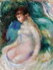 Pas sittande - Pierre-Auguste Renoir — vy av konstverket