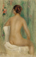 Nu sittande bakifrån - Pierre-Auguste Renoir — vy av konstverket