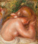 Nude Torso of Young Girl Torse nu de jeune fille - Pierre-Auguste Renoir — vy av konstverket