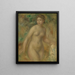 Nu - Pierre-Auguste Renoir — inramlat konstverk på väggen