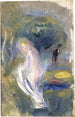 Nu med figur i bakgrunden - Pierre-Auguste Renoir — vy av konstverket