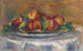 Päron på en Tallrik - Pierre-Auguste Renoir — vy av konstverket