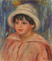 porträtt av Claude Renoir, son till Pierre Renoir - Pierre-Auguste Renoir — vy av konstverket