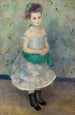 Porträtt av Jeanne Durand-Ruel Porträtt av Mlle J - Pierre-Auguste Renoir — vy av konstverket