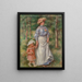 Promenad La Promenade - Pierre-Auguste Renoir — inramlat konstverk på väggen