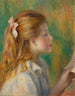 Läsning Läsning - Pierre-Auguste Renoir — vy av konstverket