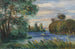 Landskap med flod - Pierre-Auguste Renoir — vy av konstverket