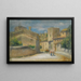 Rue i Villeneuve-lès-Avignon - Pierre-Auguste Renoir — inramlat konstverk på väggen