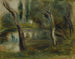 Säl vid kanten av en damm - Pierre-Auguste Renoir — vy av konstverket