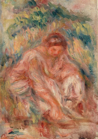 PierreAuguste Renoir - Sketch of a Woman Esquisse de femme.webp