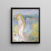 Liten studie för en nakenstudie - Pierre-Auguste Renoir — inramlat konstverk på väggen