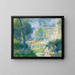 Square de la Trinité - Pierre-Auguste Renoir — inramlat konstverk på väggen