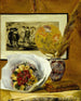 Naturtavla med bukett - Pierre-Auguste Renoir — vy av konstverket