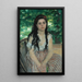 L'été - Pierre-Auguste Renoir — inramlat konstverk på väggen