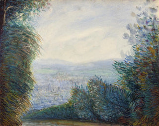 La vallée d'Auvers sur l'Oise - Pierre-Auguste Renoir — vy av konstverket