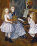 Les Filles de Catulle se réparent - Pierre-Auguste Renoir — vy av konstverket
