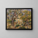 La Ferme aux Collettes à Cagnes - Pierre-Auguste Renoir — inramlat konstverk på väggen