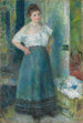 La Blanchisseuse - Pierre-Auguste Renoir — vy av konstverket