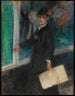 La Modiste - Pierre-Auguste Renoir — vy av konstverket