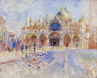 La place Saint-Marc à Venise - Pierre-Auguste Renoir — vy av konstverket