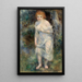 La Source - Pierre-Auguste Renoir — inramlat konstverk på väggen