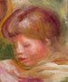 Tête de femme - Pierre-Auguste Renoir — vy av konstverket