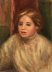 Tête de femme blonde - Pierre-Auguste Renoir — vy av konstverket