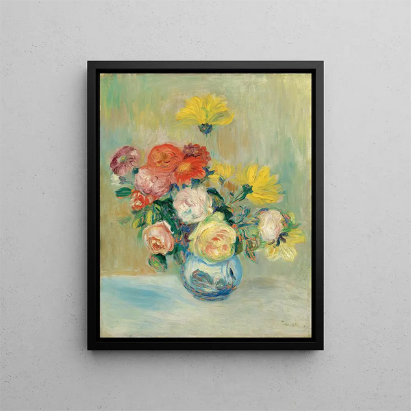 PierreAuguste Renoir - Vase De Roses Et Dahlias.webp
