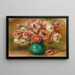 Vas av anemoner - Pierre-Auguste Renoir — inramlat konstverk på väggen
