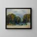 Versailles - Pierre-Auguste Renoir — inramlat konstverk på väggen