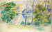 Vue d'un parc - Pierre-Auguste Renoir — vy av konstverket