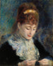 Woman Crocheting Femme faisant du crochet - Pierre-Auguste Renoir — vy av konstverket