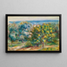 Esquisse de paysage du Midi - Pierre-Auguste Renoir — inramlat konstverk på väggen