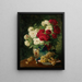 Bouquet de fleurs - Pierre-Eugène Montzin — inramlat konstverk på väggen