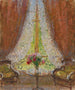 Le bouquet à la fenêtre - Pierre - Eugène Montzin — vy av konstverket