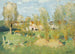 L'Entrée du village - Pierre-Eugène Montzin — vy av konstverket