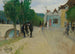 Rue dans le village - Pierre-Eugène Montzin — vy av konstverket