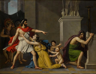 Pyrrhus och Polites - Pierre-Narcisse Guérin — vy av konstverket