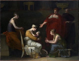 Andromaque och Astyanax - Pierre-Paul Prud'hon — vy av konstverket