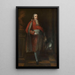 porträtt av Charles Maurice de Talleyrand Périgord 1754-1838 i stor kammarhärskareklädsel - Pierre-Paul Prud'hon — inramlat konstverk på väggen