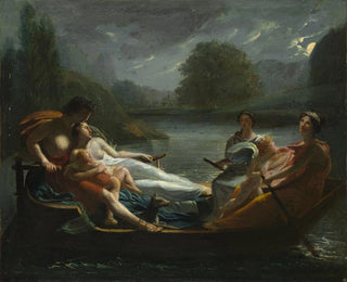 Le Rêve de bonheur - Pierre-Paul Prud'hon — vy av konstverket