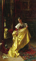 La robe de grand-mère - Pierre Adolphe Huas — vy av konstverket