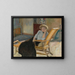 en sittande kvinna - Pierre Bonnard — inramlat konstverk på väggen