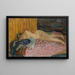 Le Canapé rose - Pierre Bonnard — inramlat konstverk på väggen