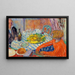 Le Déjeuner - Pierre Bonnard — inramlat konstverk på väggen