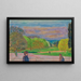 Le jardin public - Pierre Bonnard — inramlat konstverk på väggen