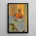 Le petit déjeuner - Pierre Bonnard — inramlat konstverk på väggen