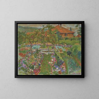 Les Fleurs du potager à Le Grand-Lemps - Pierre Bonnard — inramlat konstverk på väggen