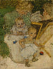 Les Mamans La Famille Cottet - Pierre Bonnard — vy av konstverket