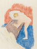 Nu La Baignoire - Pierre Bonnard — vy av konstverket